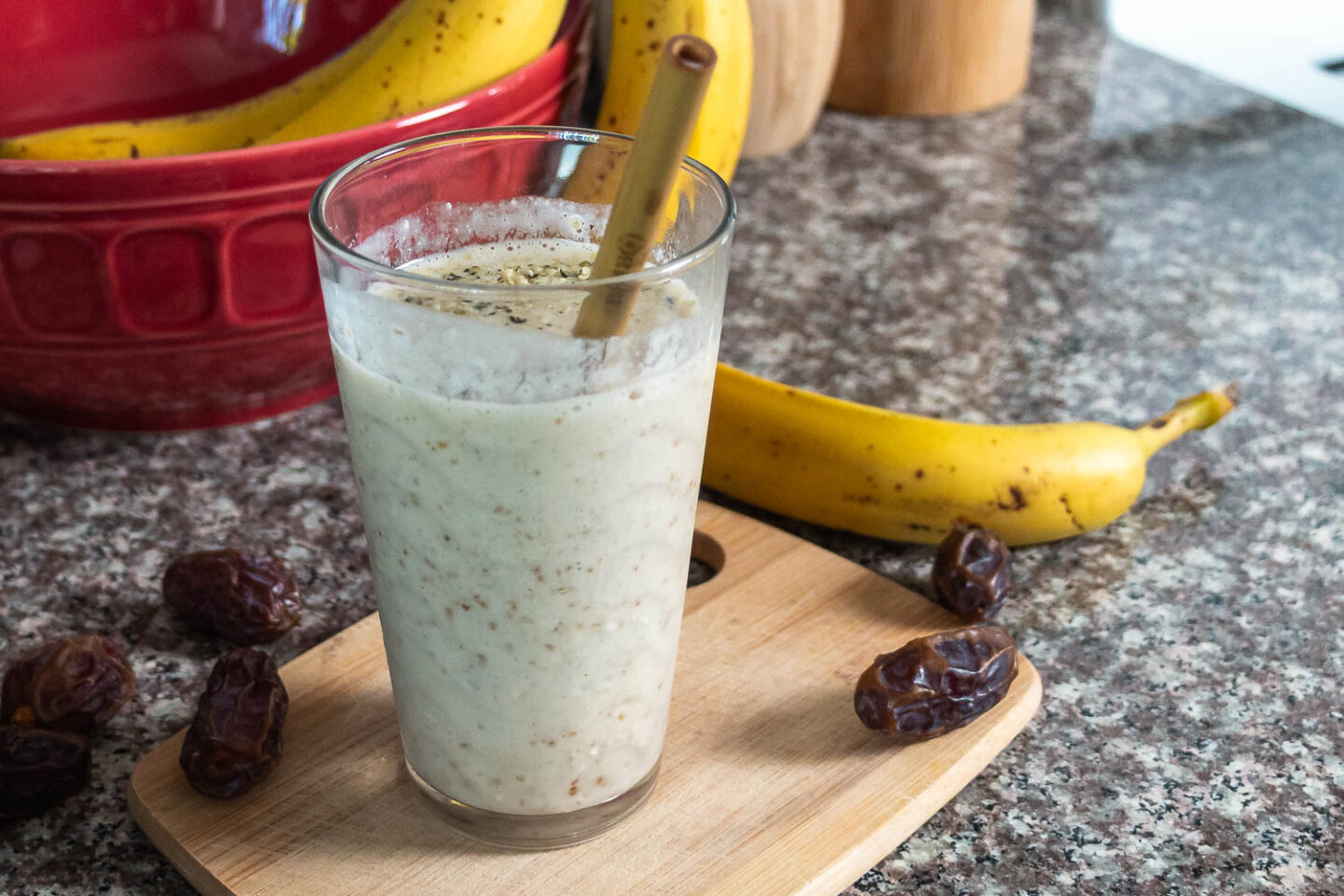 Banana - Peanut Butter Smoothie | Wellness Juncture