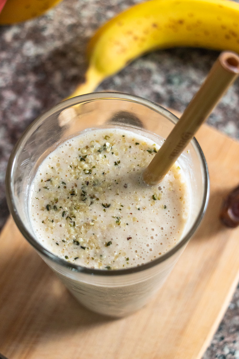 Banana - Peanut Butter Smoothie | Wellness Juncture